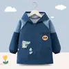 Ropa de abrigo para niños, chaqueta de plumas, ropa protectora, unisex, impermeable y resistente a las manchas, adecuada para pintar, para niños pequeños y mayores, ropa de invierno