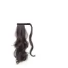 Peruca de Tranças em Rabo de Cavalo Baixo para Mulheres, Tranças de Peruca Autoenroláveis com Velcro, Rabo de Cavalo Natural Volumoso, Peruca de Rabo de Cavalo Alto que Aumenta o Volume do Cabelo