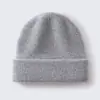 Gorro 100% cachemir puro, unisex, para hombres, mujeres y niños, gorro de punto cálido y grueso, adecuado para actividades al aire libre, ciclismo y para proteger los oídos del frío