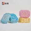 Joias e Adornos em Estilo Antigo, Caixa de Presente para Pulseira Estilo Chinês com Tampa e Base Octogonais em Brocado, Caixa Antiga para Armazenamento e Embalagem