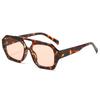 Explosiones transfronterizas: gafas de sol irregulares de doble haz europeas y americanas, gafas de sol retro personalizadas, gafas de sol de moda populares en Internet para mujeres