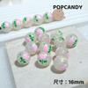 Cuentas pintadas a mano dibujos animados Flor Planeta cadena para teléfono móvil Tulipán DIY joyería hecha a mano accesorios japoneses y coreanos accesorios cuentas cuentas