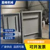 Porta de ar elétrica válvula de ventilação retangular elétrica porta defletora retangular redonda válvula borboleta de ventilação de alta temperatura