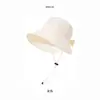 Sombrero de protección solar para mujer, protección UV de verano, ala ancha, estilo coreano, sombrero versátil para exteriores que protege la cara, sombrero de playa de ala ancha para el sol