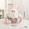 Decoração de Boneco de Natal Transfronteiriço Boneco de Neve Rosa de Natal Gnomo Boneco de Velho Boneco de Natal Criativo Pequenos Enfeites