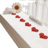 Alfombra antideslizante estilo dibujos animados para ventana salediza, para dormitorio, gruesa y fresca, para mesita de noche, cojín de felpa para balcón, para el cabello