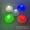 Pegatinas Luminosas para Botellas de Licor de 35 mm 52 mm de Diámetro, Posavasos LED Multicolores de Alto Brillo, Pegatinas Impermeables para Vasos con Carcasa Dura de ABS