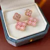 Brincos Pingente Flor Zircônia Agulha de Prata Madrepérola Estilo Coreano Doces e Frescos com um Toque de Luxo Leve e de Alta Qualidade