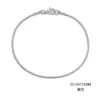 Pulsera de Cadena Redonda de Serpiente Coreana Pulsera de Acero Inoxidable Chapado en Oro Joyería de Moda para Hombres y Mujeres Pulsera Fina Lote