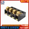 Portapilas de Alta Corriente Espaciado 4.25Ph Altura 7.4H con Postes 4P Conector de Batería Horizontal Bc-1-418