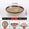 Vajilla Tradicional para Hot Pot Estilo Ciudad de Melamina, Platos Pequeños Especiales, Tripa, Intestinos de Pato, Bol para Sangre de Pato, Bol Azul con Línea Retro para Hot Pot de Chongqing