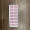 Bandeja de Gelo de Silicone Transfronteiriça, Molde para Cubos de Gelo com 14 Compartimentos e Tampa, Máquina de Gelo, Caixa de Gelo Quadrada de Liberação Fácil para Uso Doméstico