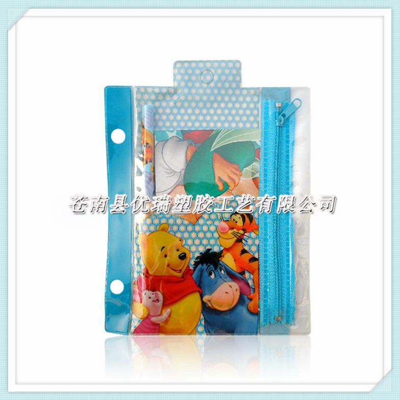 （专业厂家）卡通文具笔袋 厂家直销大量批发供应优质PVC塑料