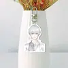 En Nombre de la Serie de Juegos Shine Fondo Blanco Acrílico Llavero Doble Cara Colgante para Mochila Soporte Mercancía Personalizable