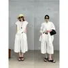 As Calças Que Você Precisa para a Primavera! Calça Cropped de Linho 100% Amassado pelo Sal, Estruturada e Estilosa, Versátil para o Dia a Dia, de Pernas Largas, para Mulheres na Primavera