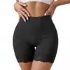 Pantalones de Seguridad Europeos y Americanos para Mujer Sin Costuras de Cintura Alta Control de Abdomen Moldeadores Sin Marca Sin Enrollarse Transpirables Levanta Glúteos Ropa Interior Deportiva