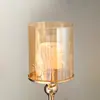 Amazon Portalamparas de Vidrio para Velas Portavelas Metálico Copa Portavelas Decoración de Bodas Portavelas Portavelas Metálico