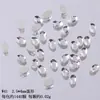 Joias de unha explosão de celebridade da internet, mini nicho misto, branco, DIY, formato plano, atacado, gota d'água, amor, quadrado, diamante