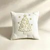 Fronha de almofada grande de árvore de Natal mais vendida internacionalmente, fronha de almofada para cabeceira de sofá e cama com atmosfera natalina