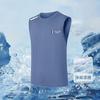 Camiseta sin mangas de secado rápido de seda de hielo de talla grande para hombre, chaleco holgado de verano para hombre, ropa deportiva para correr para hombre, talla grande, talla grande