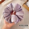 Versión Coreana Lindo Crema Dulce Niña Liga para el Cabello, Scrunchie de Lazo Estilo Mori, Cuerda para el Cabello de Cola de Caballo Sobredimensionada de Alta Gama