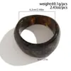 Pulsera geométrica de color carey estilo ins transfronterizo europeo y americano, diseño de nicho para mujer, pulsera acrílica vintage de alta gama