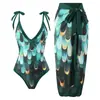 Traje de baño para mujer transfronterizo europeo y americano 2025 Bikini de playa Traje de baño de tirantes para nadar Bikini vintage