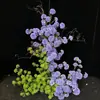Arreglo Floral Artificial de Bola de Flor de Jade para Boda, Decoración de Fondo de Fila de Flores, Material de Flor Artificial, Flores de Seda para Techo