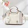 Bolsa de Mão Moda Primavera para Mulheres 2025 Novo Estilo Simples Ombro Transversal Grande Capacidade