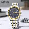Reloj para hombre longbo nuevo para hombre de negocios de lujo moderno de moda pulsera Douyin celebridad de internet venta directa del fabricante