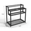 Raquete de badminton raquete de tênis rack de exibição da ilha central da quadra de tênis rack de armazenamento de exibição de raquete de tênis de mesa rack de exibição de tubo de bola