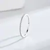 Anillo pequeño para nudillos s925 anillo de plata de ley mujeres apilable personalizado anillo de dedo completo de diamantes moda de lujo ligero europeo y americano simple lleno de estrellas