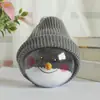 Suprimentos para Decoração de Natal, Bolas de Boneco de Neve de Plástico Transparente para Crianças de Jardim de Infância, Enfeites de Árvore de Natal Multicor Atacado