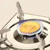 Mini estufa de gas de cartucho 2.0kw de potencia de fuego para camping al aire libre y picnics, estufa de gas portátil