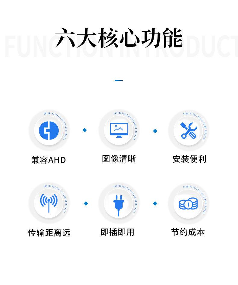 AHD二路复用器