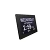 Máquina de Reloj Digital Inteligente de 8 pulgadas con 12 Configuraciones de Alarma, Recordatorio de Medicamentos, Pantalla Ips, Reloj con Fuente de 4 Colores, Reloj Despertador Inteligente