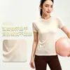 Camiseta de Lã Merino de Secagem Rápida, Antibacteriana e Amiga da Pele, Yoga ao Ar Livre, Fitness, Casual, Versátil, Gola Redonda, Estilo Esportivo, Manga Curta