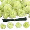 Cruz 6cm Flor Artificial Caléndula Clavel Lirio Crisantemo Día del Festival Día de Muertos Carnaval Decoración de Salón Materiales Florales