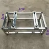 Soporte de Piso de Acero Inoxidable para Unidad Exterior de Aire Acondicionado Gabinete Base para Aire Acondicionado 1.5P3P Capa Única y Doble Máquina de Aire Energía con Conducto