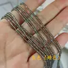 Cuentas de cristal de cara cortada accesorios para joyería diy hilo de algodón cristal afilado ultra pequeño 234mm material de borla cuentas de vidrio al por mayor