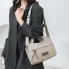 Bolso de Mano Multicapa Ligero de Gran Capacidad de Comercio Exterior Modelo Nuevo 2025 Bolso de Hombro Simple Versátil Casual Bolso Cruzado para Mujer