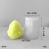Molde de Silicona para Vela de Pascua con Forma de Huevo Decoraciones de Pascua DIY Jabón Artesanal Molde para Hornear Chocolate