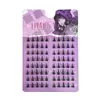 Yue Jiao Niang Folhas de Outono Espessas Cílios Postiços Coelho Barbie Olhos de Desenho Animado Naturais Enrolados Diário Estudantes no Espelho