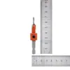 Juego de Brocas Avellanadoras de Madera Naranja con Vástago Hexagonal para Canteado, Perforación de Agujeros y Avellanado para Tornillos Ocultos