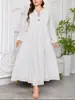 Colección de liquidación especial: Vestidos holgados, reductores y elegantes de talla grande para mujer y batas largas transfronterizas