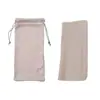 En Stock Nueva Bolsa Ultra Fina para Gafas, Bolsa de Color Sólido con Cordón, Bolsa para Guardar el Teléfono, Bolsa de Tela para Gafas de Sol, Paño para Lentes