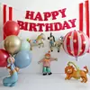 Animales de Dibujos Animados Globos de Circo Grandes y Mini Decoración de Cumpleaños Montaje de Escena Globos para Fiesta Infantil de Jardín de Infancia