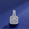 TikTok Nuevo Estilo Bolso Cuadrado Colgante Collar Mujer Tendencia de Internet Elegante Lujo Ligero Cadena para Clavícula Estilo Coreano Moda Cadena de Collar Versátil Mujer