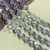 Venda Direta da Fábrica de Contas Soltas de Cristal Super Brilhantes de Trevo de Quatro Folhas Materiais para Miçangas de Pulseira e Colar DIY Feito à Mão Semi-Acabados