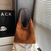 Bolsa Tote Retrô de Grande Capacidade para Mulheres 2025 Nova Versátil Moda Bolsa de Ombro Classe Alta Bolsa para o Dia a Dia